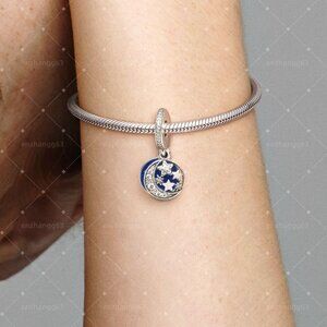 Pandora Moon & Blue Sky Dangle Charm